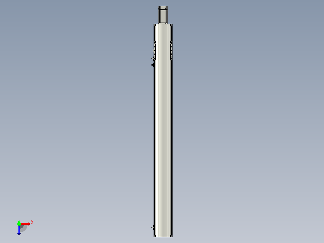 东锦丝杆传动-直线滑台模组DH120-C-S1100-BC-P400W-C3俯视图