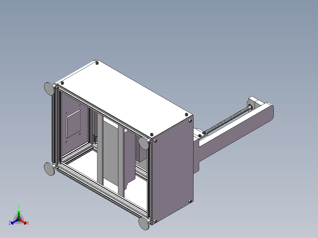 模型库正等轴测图
