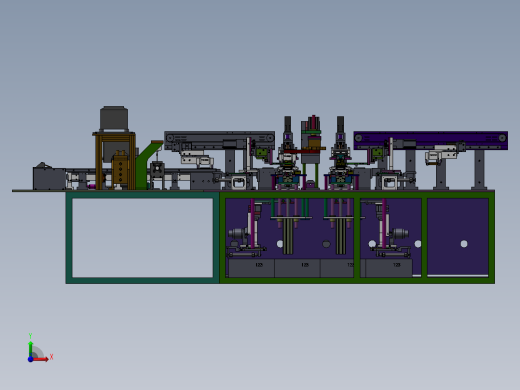 半自动沾锡焊接机3D模型前视缩略图