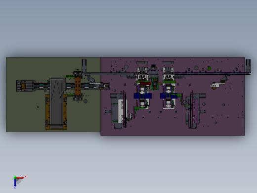 半自动沾锡焊接机3D模型俯视缩略图