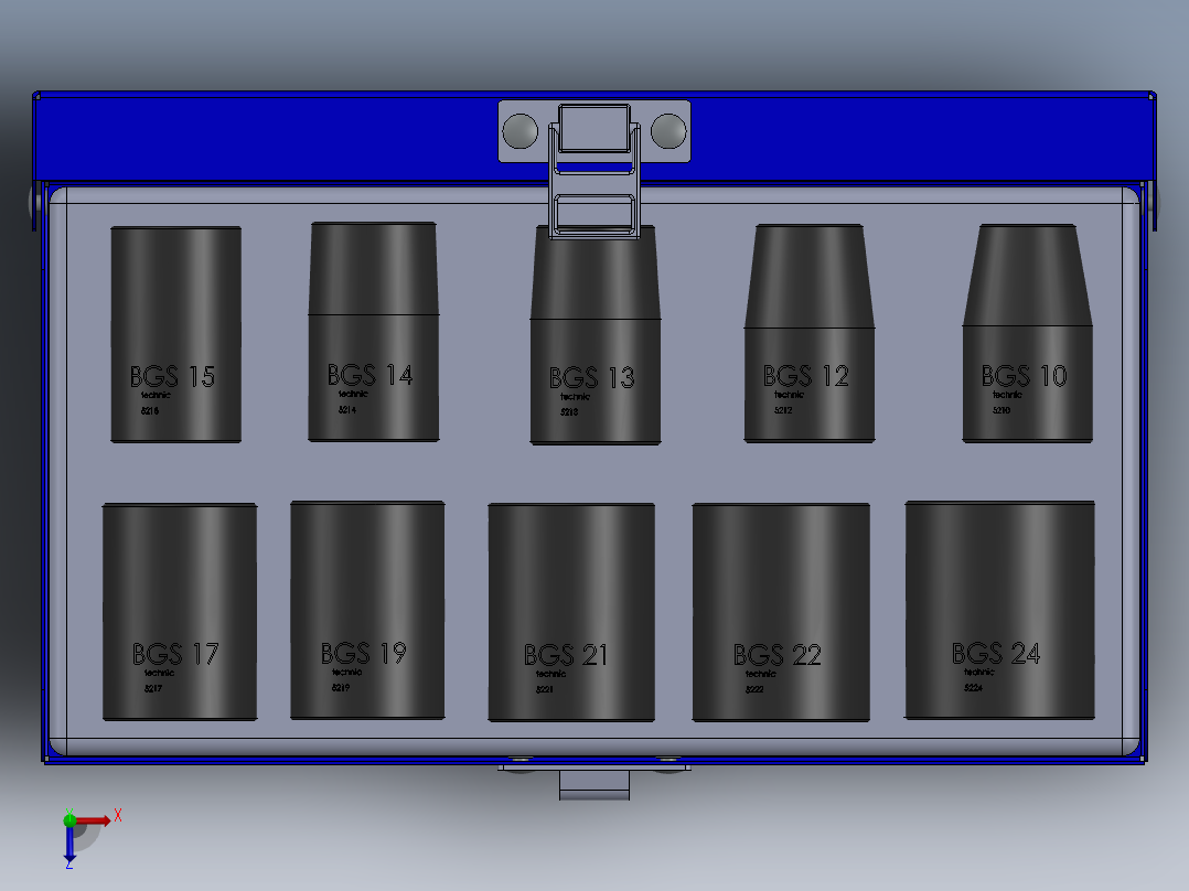套筒扳手--stp俯视图
