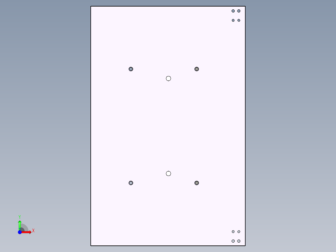 REACHER-C笔记本CNC工装夹具三维模型-paoguan前视图