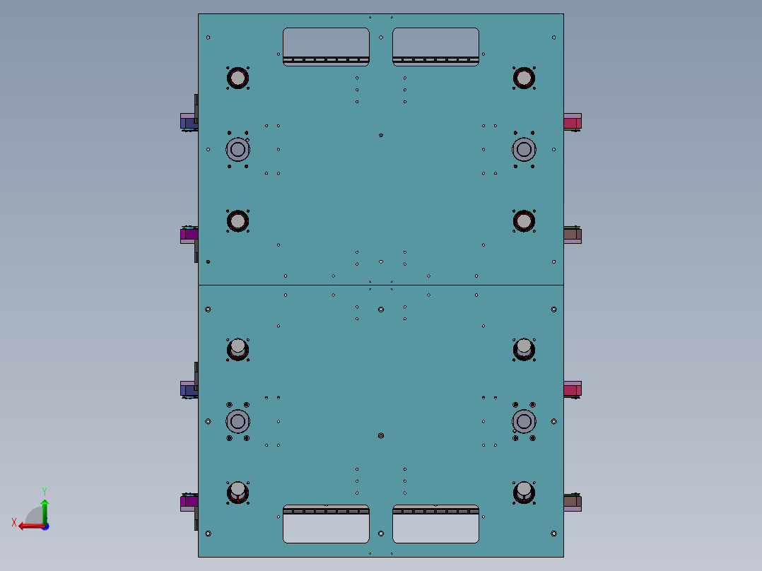 灯珠基板传送设备sw17可编辑后视图
