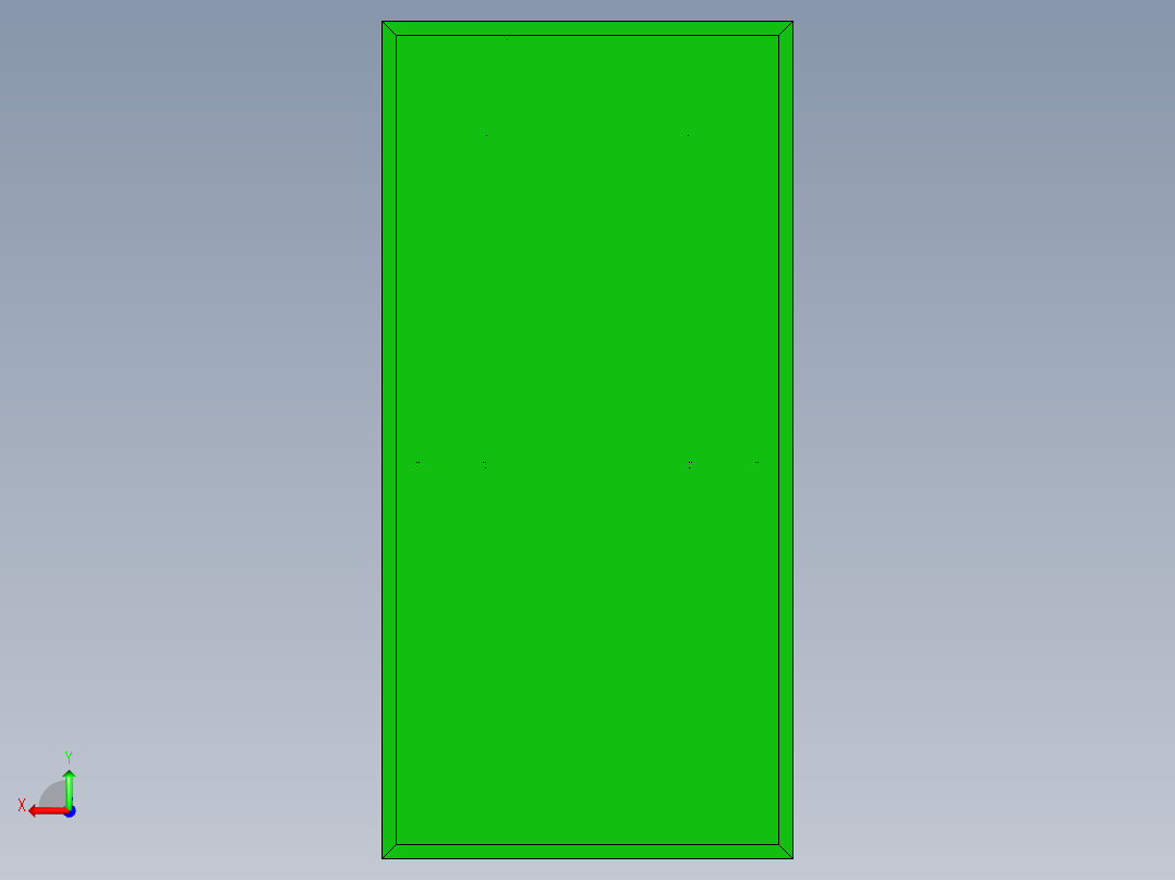 自动泊车装置后视图