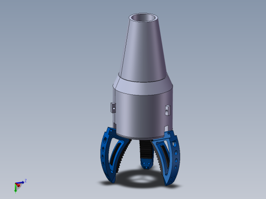 三爪夹手机构（需要特征识别）