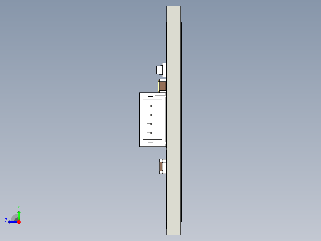 SparkFun BNO086 QWIIC模块右视图
