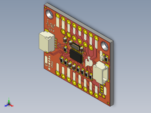 SparkFun BNO086 QWIIC模块正等轴测缩略图