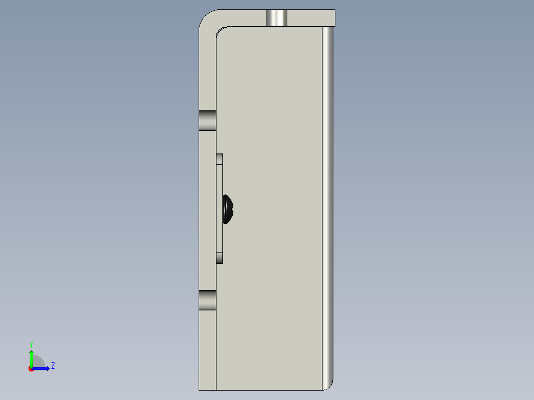 林氏工程R1025步进电机驱动器左视图