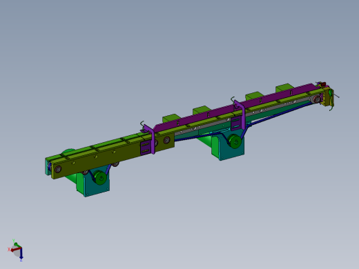0.9米0.01米皮带输送机构