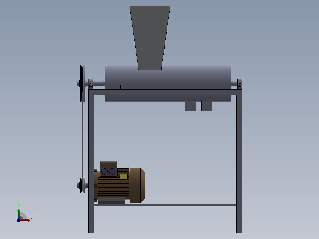榨汁机(2)前视图