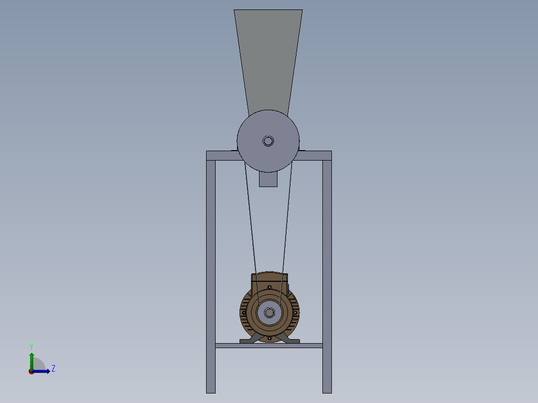 榨汁机(2)左视图