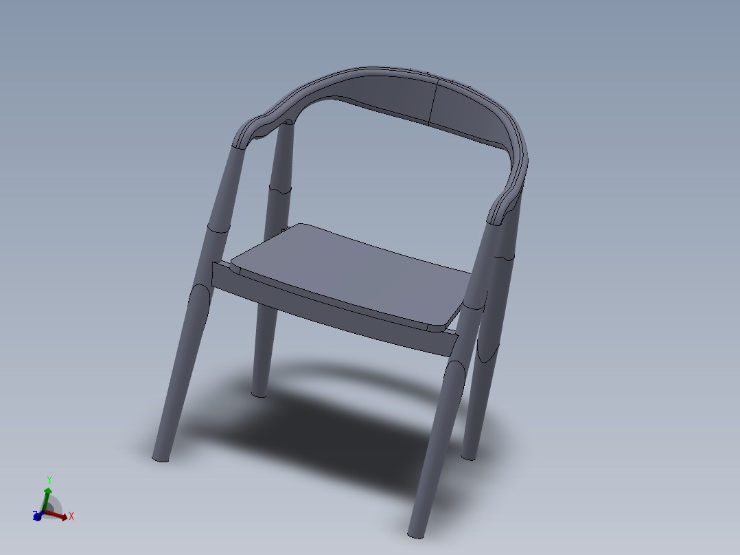 A0003252-带扶手的柚木椅子