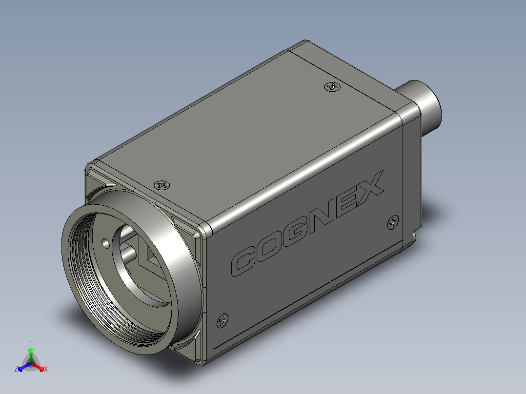 CameraCognex(ISM1403-11)正等轴测图