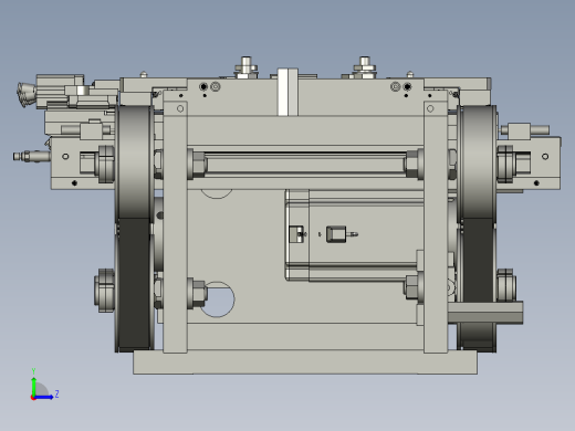 环形工件移栽组装装置左视缩略图