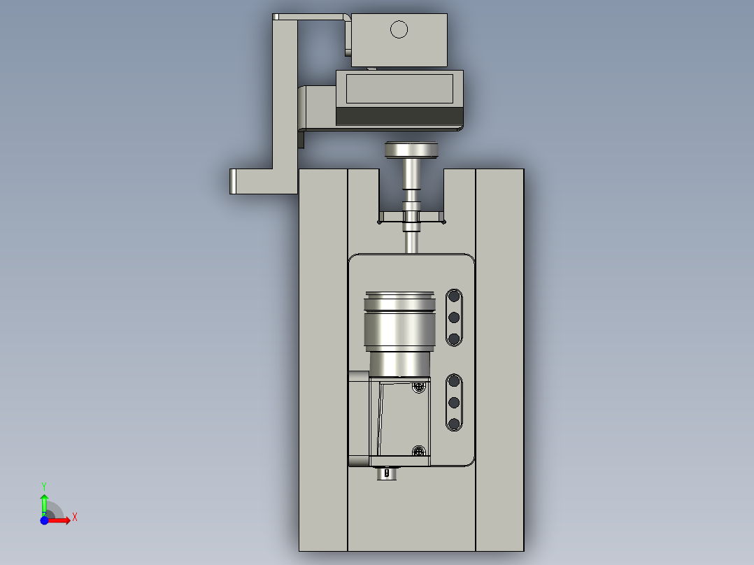 08-00CCD对位组件前视图