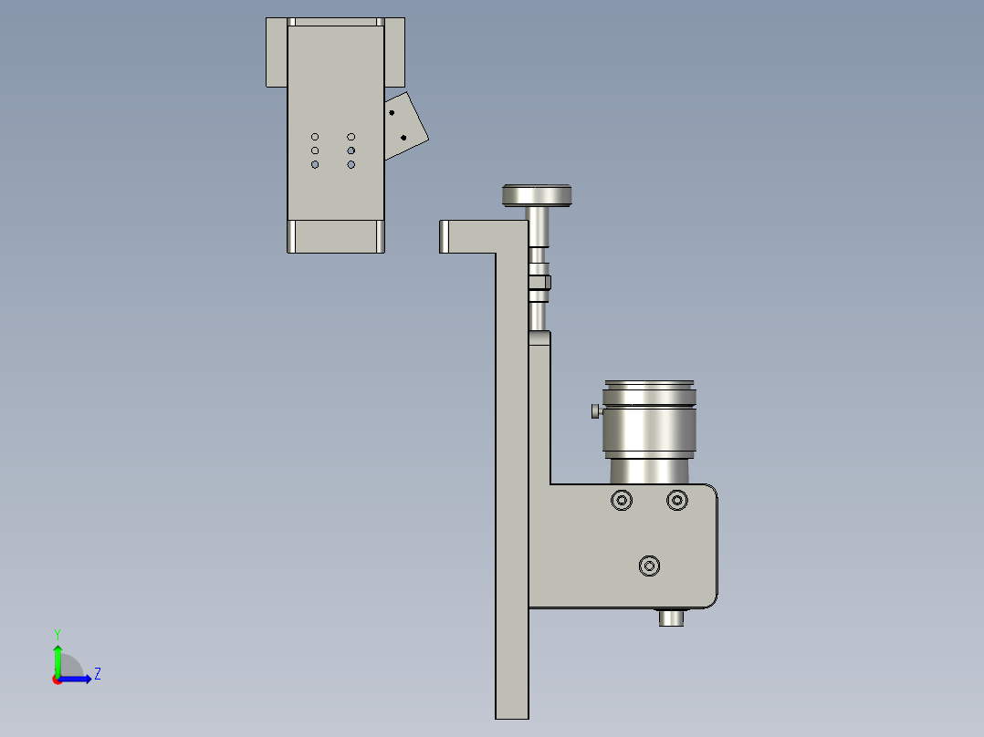 08-00CCD对位组件左视图