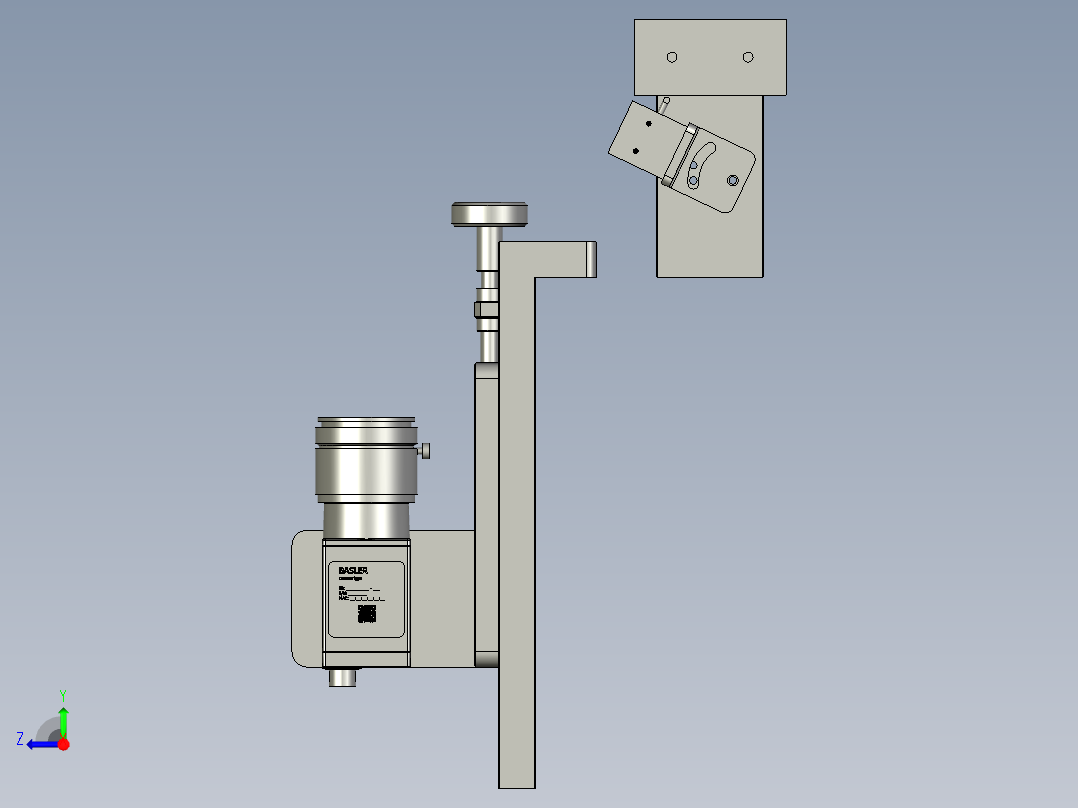 08-00CCD对位组件右视图