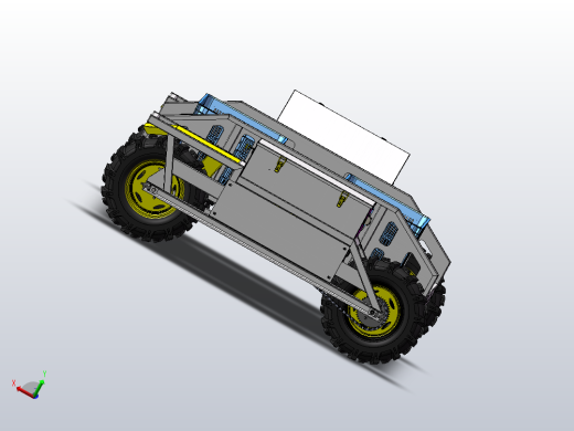 遥控四驱山地运输车组装