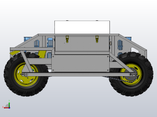 遥控四驱山地运输车组装后视缩略图