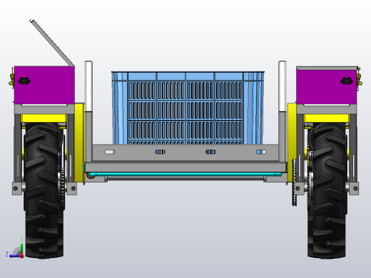 遥控四驱山地运输车组装右视缩略图