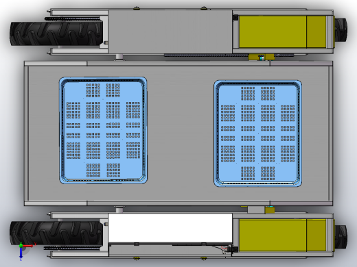 遥控四驱山地运输车组装俯视缩略图