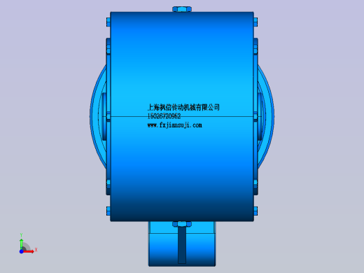 机型号50功率0.55KW SBD-P型（悬挂式）减速机前视缩略图