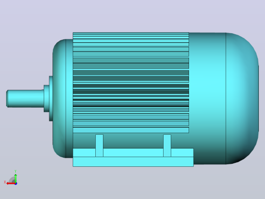Y2-90L4 1.5kw电机后视缩略图