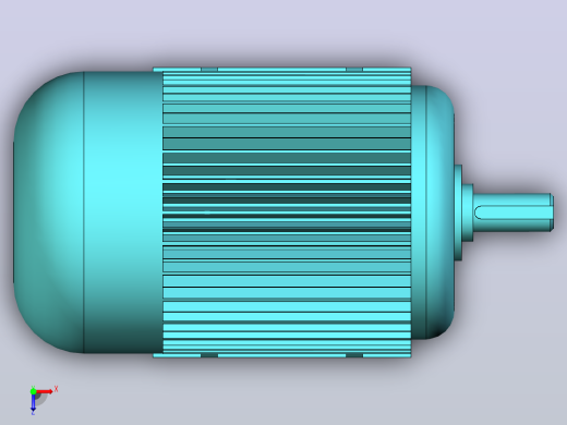 Y2-90L4 1.5kw电机俯视缩略图