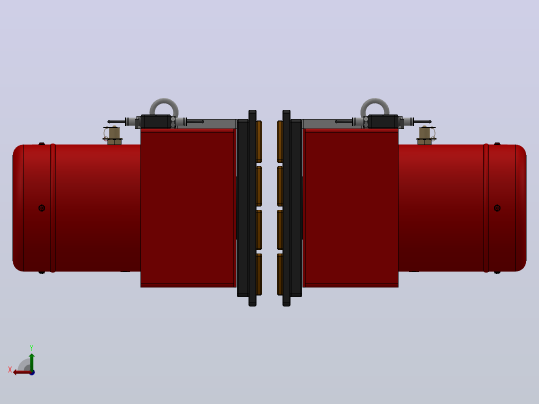 SB系列安全制动器_SB250-600×30RL.WL.CL后视图