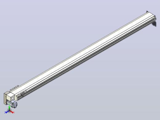 皮带直线轴半封闭可选导轨TPA-HNB-140D-120-L2050-LP-C-P40-N3
