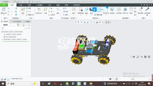 搭载ESP32C6芯片麦克纳姆轮小车缩略图