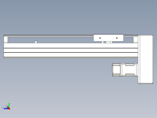 MTH12标准螺杆滑台[MTH12-L#-200-BM-P10-C3]右视缩略图