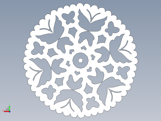 inventor 雪花后视缩略图