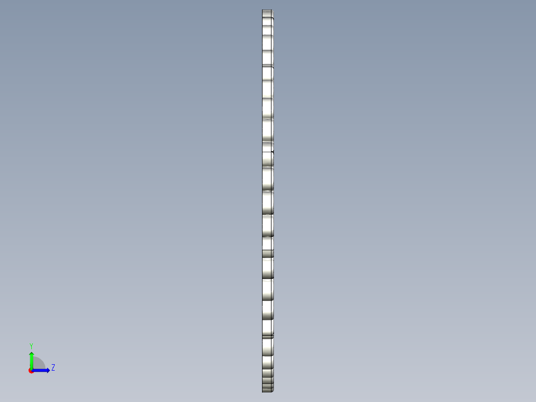 inventor 雪花左视图