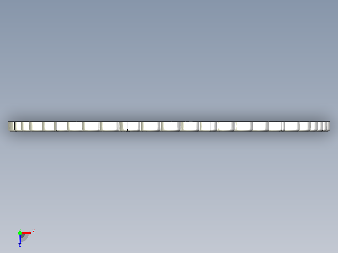 inventor 雪花俯视图