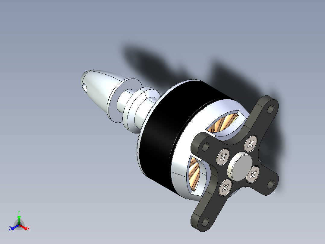 E-Flite Park 480盘式高速直流无刷电机设计
