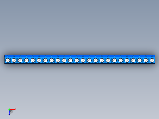 DEGSON DG301 系列 5.0mm 接线端子-DG301-5.0-24P-12-00AH俯视缩略图