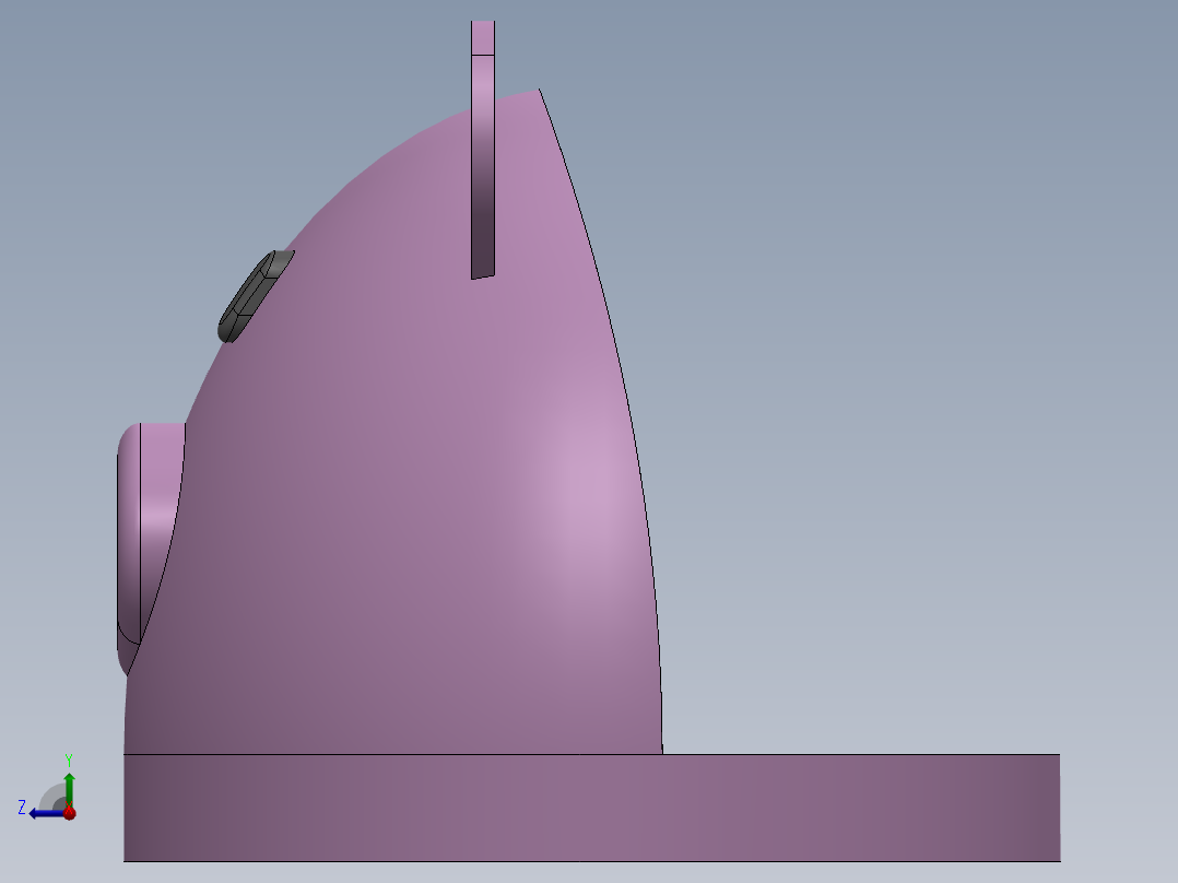 猪猪款肥皂盒右视图