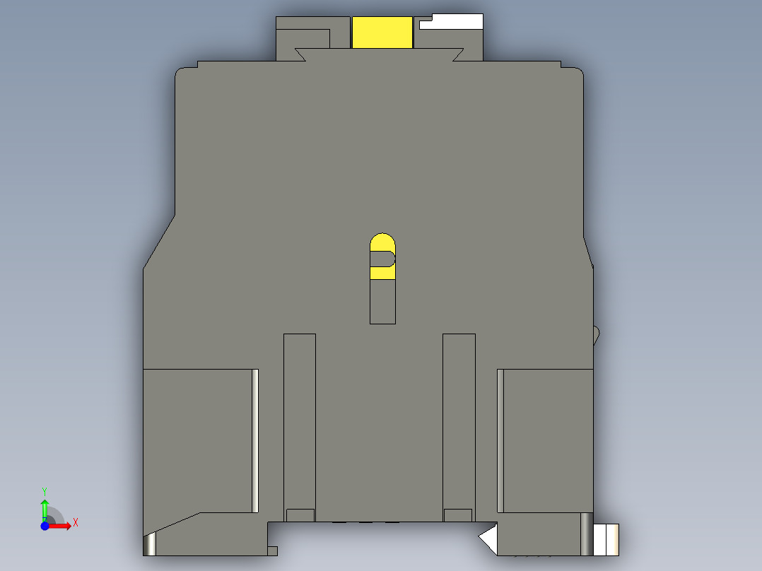 接触器KMI-11210 12A 24V-AC3 1号IEK前视图