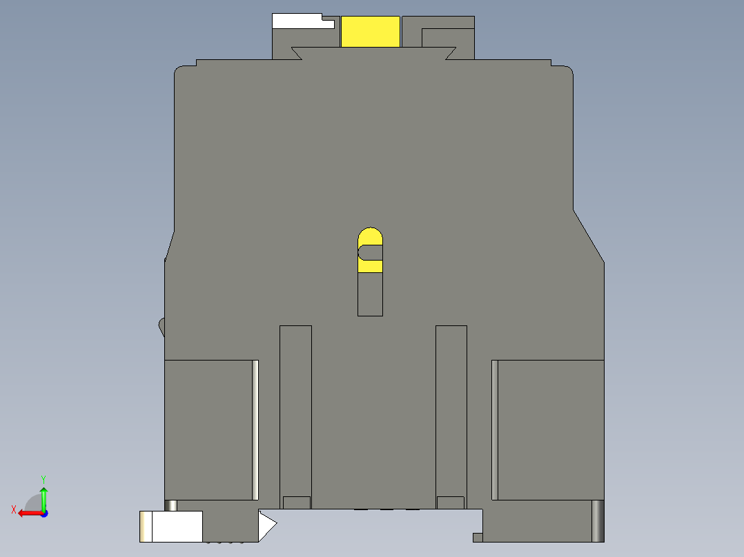 接触器KMI-11210 12A 24V-AC3 1号IEK后视图