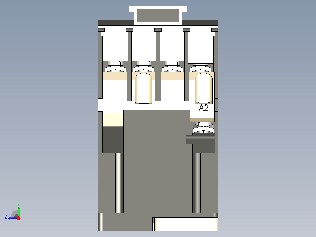 接触器KMI-11210 12A 24V-AC3 1号IEK右视图