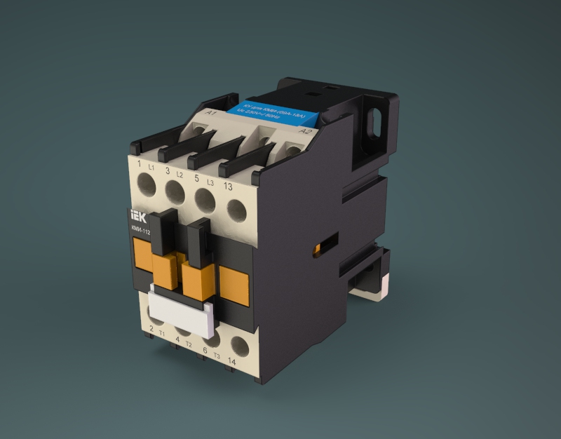 接触器KMI-11210 12A 24V-AC3 1号IEK