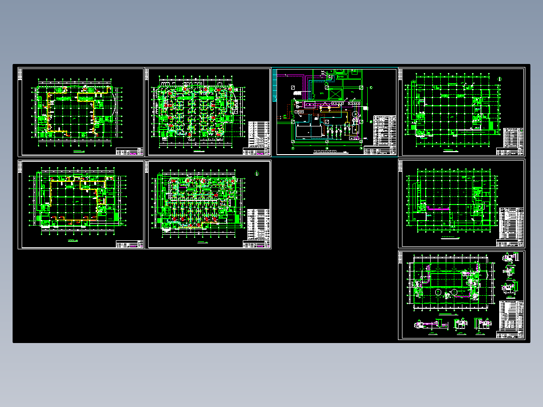 某停车场14F空调通风图