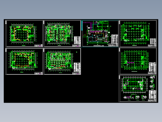 某停车场14F空调通风图