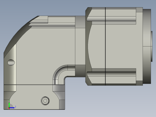 斜齿ZPGH115T-L2 19-70-90-M6 KCZ25.STEP左视缩略图