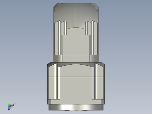 斜齿ZPGH115T-L2 19-70-90-M6 KCZ25.STEP俯视缩略图