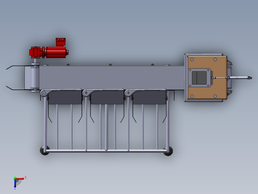 排序输送机俯视缩略图