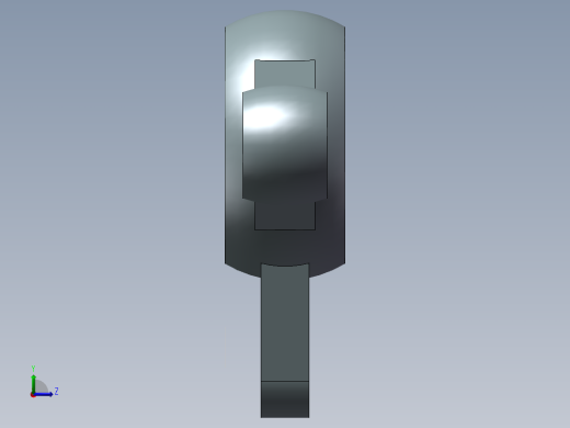 K074-三轴连杆的工艺规程及钻扩铰Φ25孔夹具设计含三维零件图[三孔连杆]左视缩略图