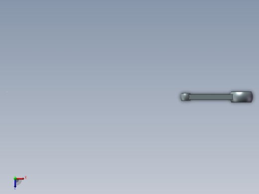 K074-三轴连杆的工艺规程及钻扩铰Φ25孔夹具设计含三维零件图[三孔连杆]俯视缩略图