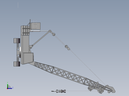 履带吊-三维视图937091===60左视缩略图